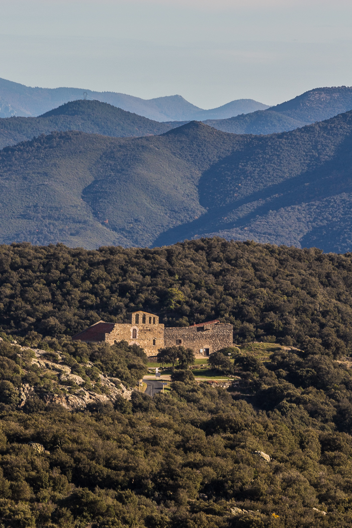 Panorama sur le Prieuré de Marcevol