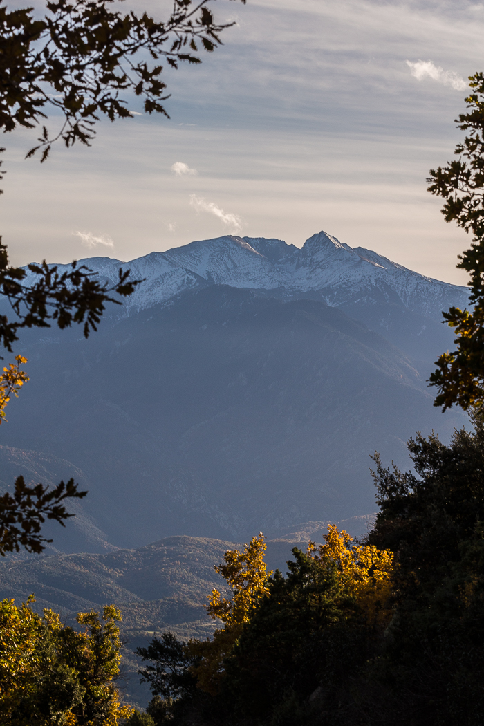 Panorama sur le Canigou