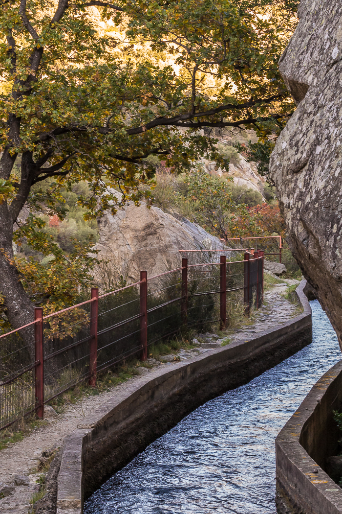 Canal de Rodès dans les Pyrénées Orientales