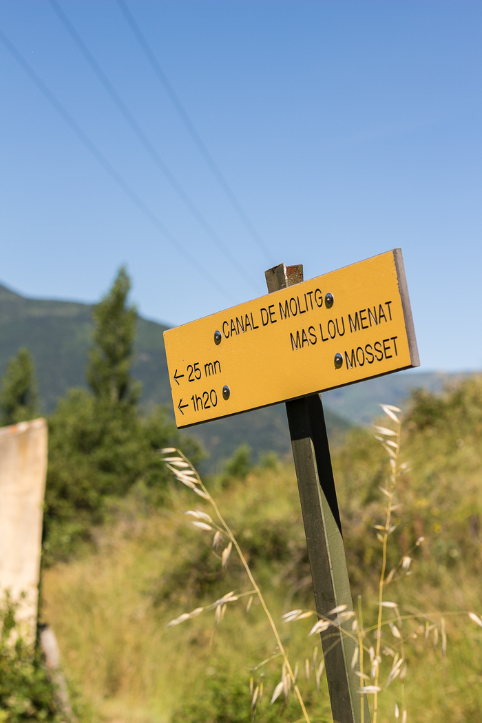 CANAL DE MOLITG Randonnée Balade