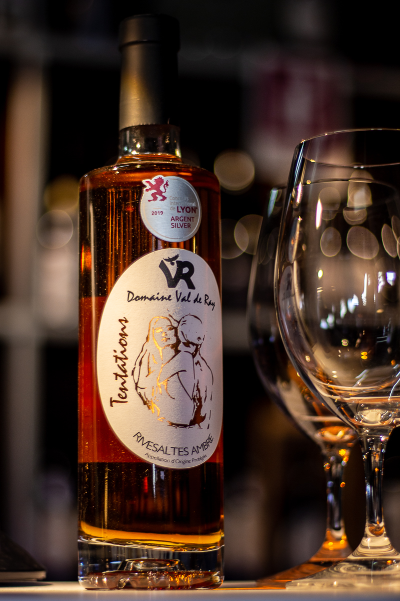 Bouteille de vin doux du domaine Val de Ray à Tautavel