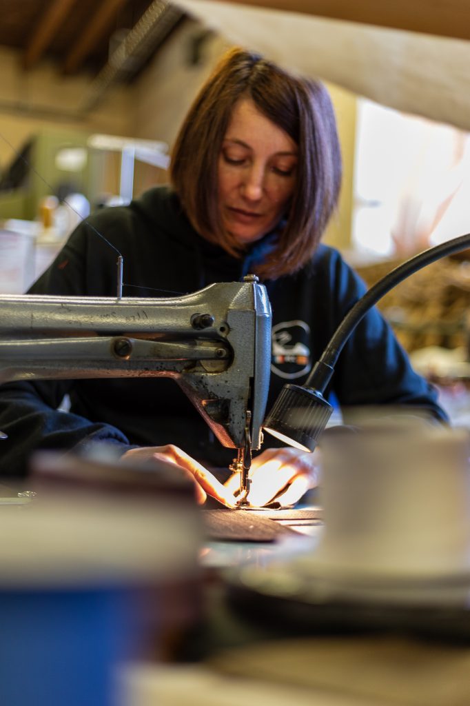 Céline Albert gérante de l'entreprise création catalane
