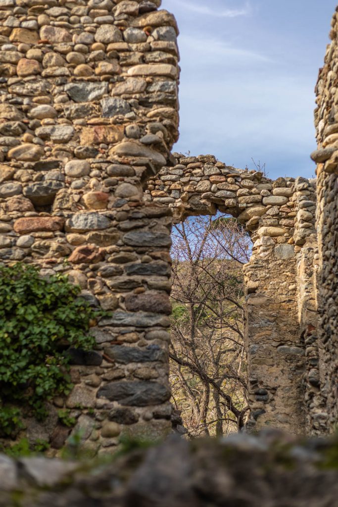 Vestiges de Casenoves à Ille sur Têt