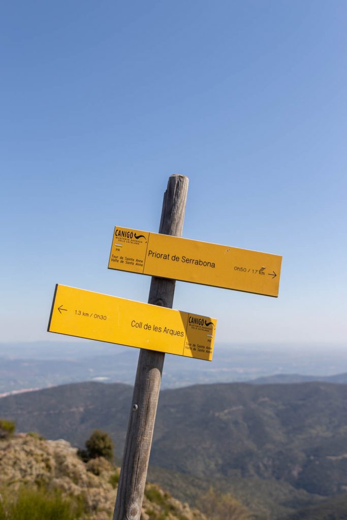 randonnée du prieuré de Serrabone au Col des Arques